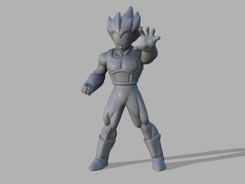 Vegeta Super Sayan Blue Dragon Ball