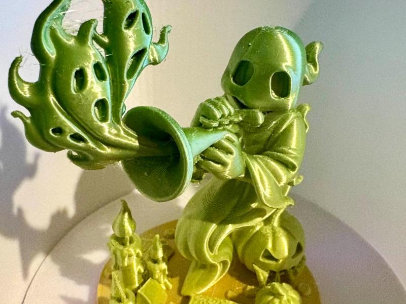 The ghastly band - the trumpeter