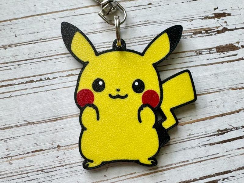 Cute Pikachu Pokemon Keychain