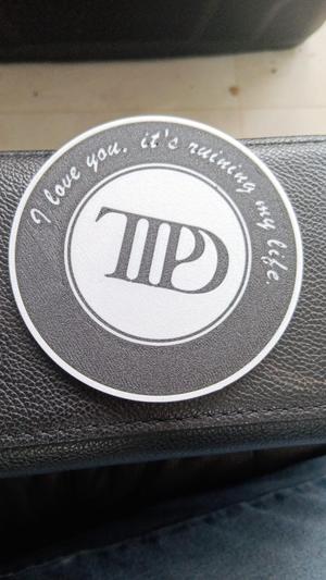 The tortured poets department coaster Taylor Swift