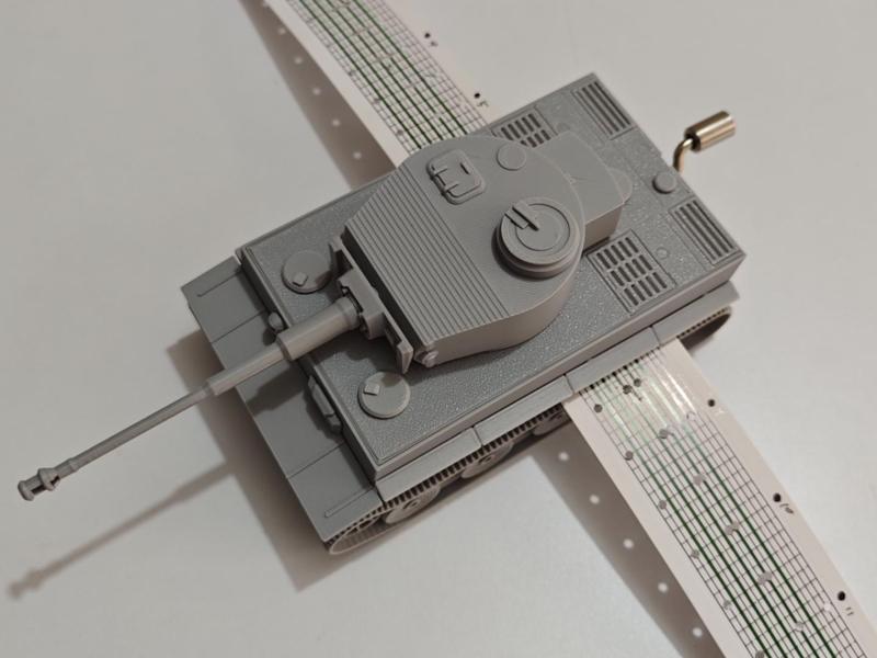 Tiger Tank Music Box