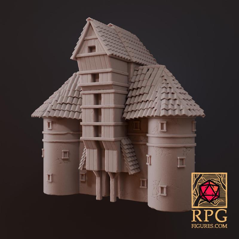 Printable Terrains - Gdansk Zuraw (The Crane)