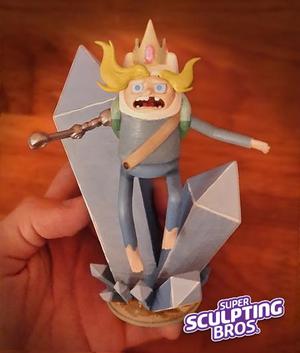 Ice finn from adventure time