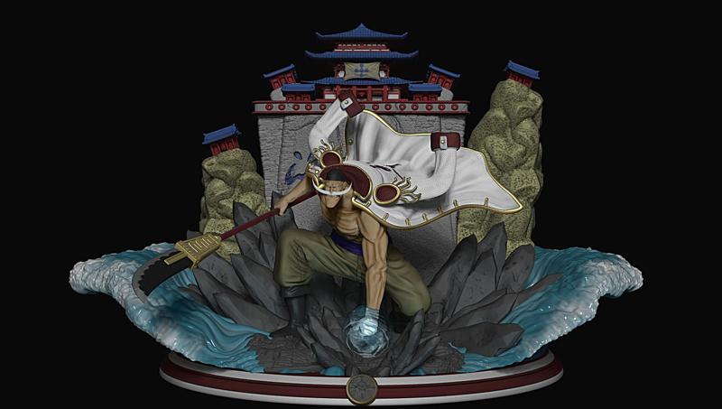 [One-Piece] Edward Newgate (whitebread) in Marineford
