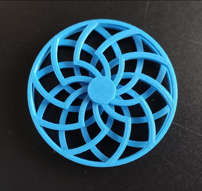 Kinetic Sculpture fidget spinner Aurora