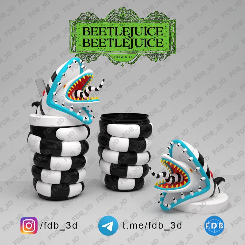 BEETLEJUICE / SANDWORM CUP