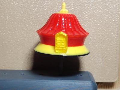 Miniature Fishing Float – Qing Dynasty Winter Imperial Crown