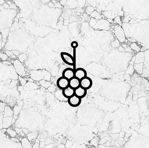 Grapes Earring