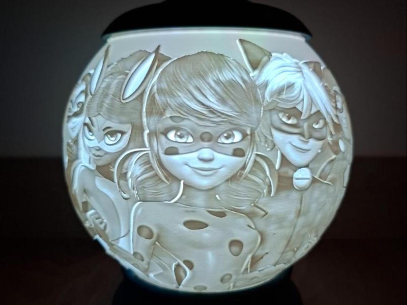 Lithophanie - miraculous 02