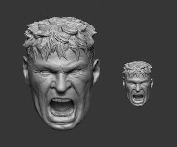 1/6 1/12 Marvel Thunderbolt Thaddeus Ross Red Hulk Harrison Ford General Headsculpt