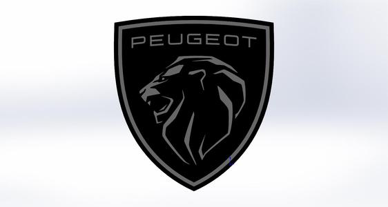 Peugeot logo. peugeot logo