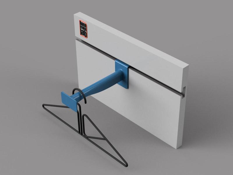 SlatWall Apparel FaceOut 150mm