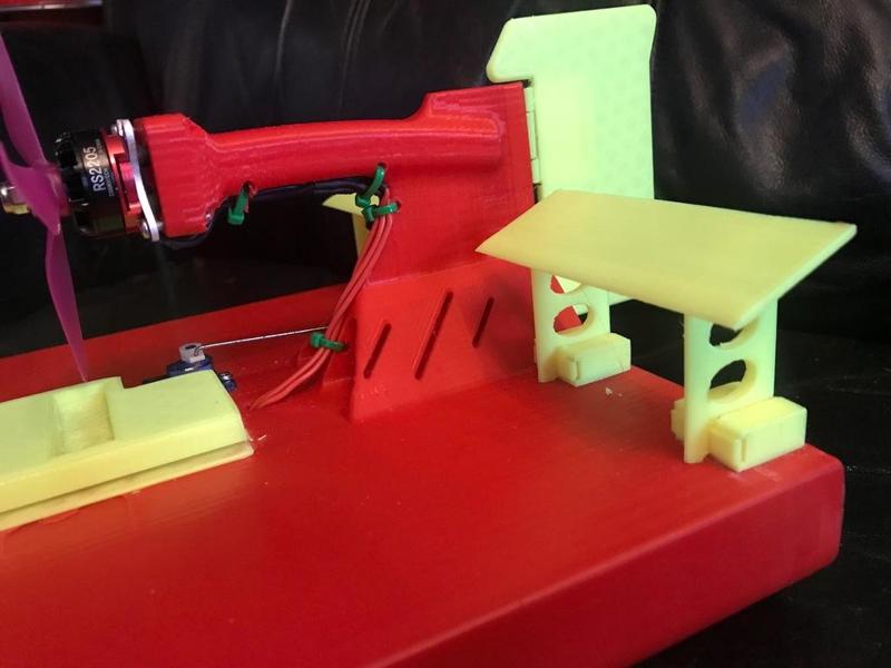 Downforce Generator (Spoiler) for RCLifeOn's RC Airboat