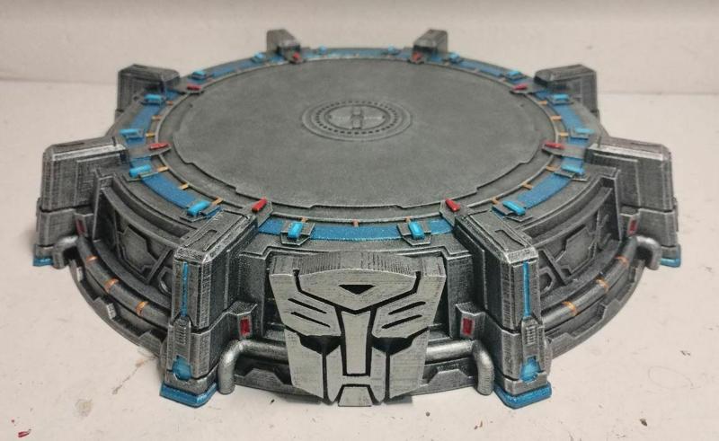 Display stand for Optimus, Transformers movie