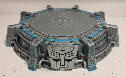 Display stand for Optimus, Transformers movie