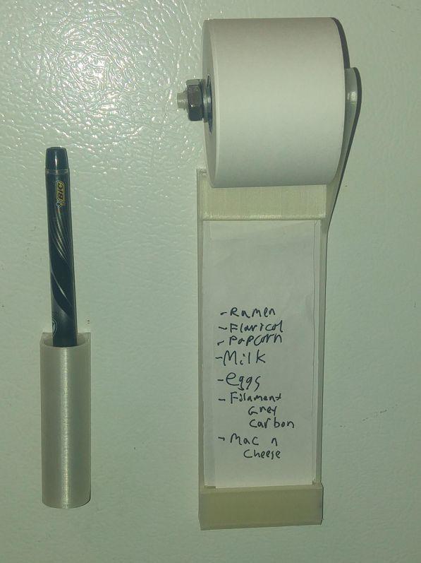 receipt paper shopping list