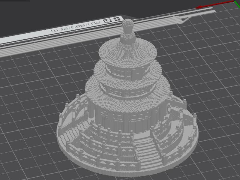 Pixel Art Temple of Heaven