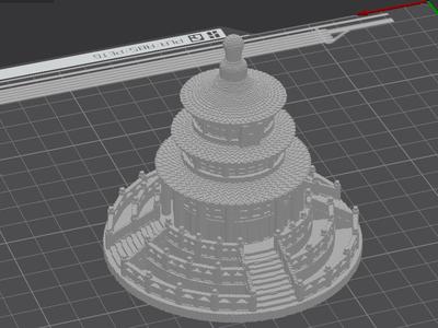 Pixel Art Temple of Heaven