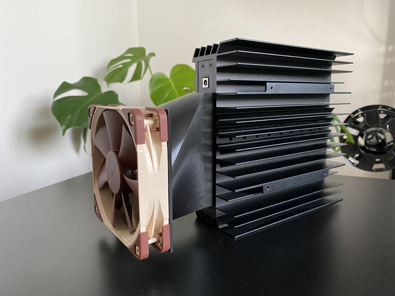 Iceriver KS0 Pro - inside cooling intake