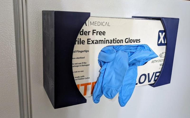 Magnetic Glove Box Holder (Parametric)