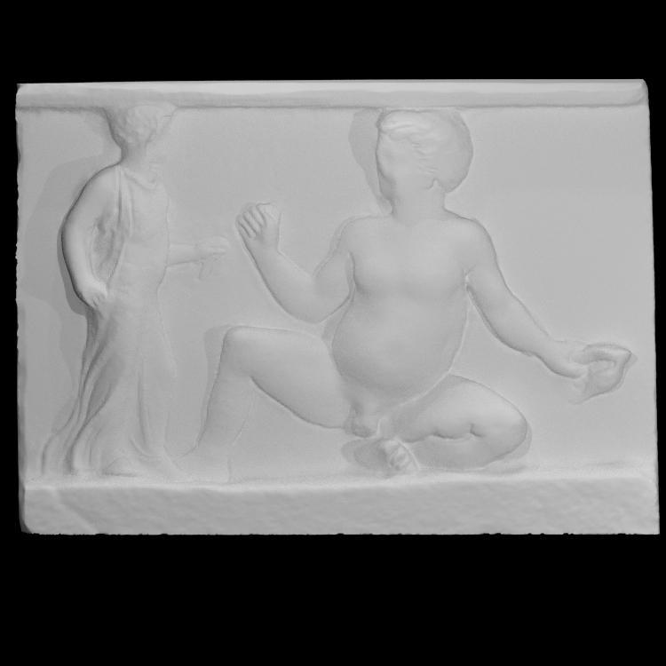 Plaque with a relief scene