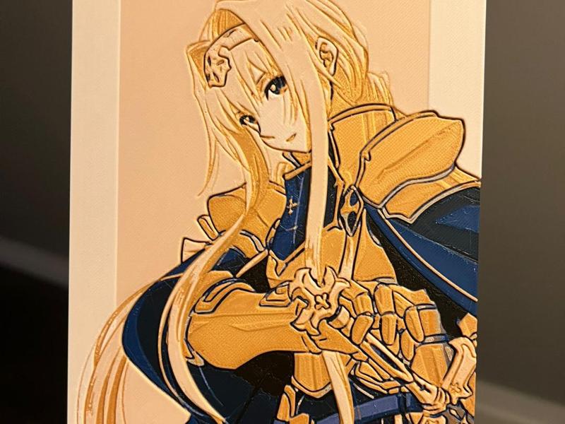Alice Sword Art Online Alicization Hueforge