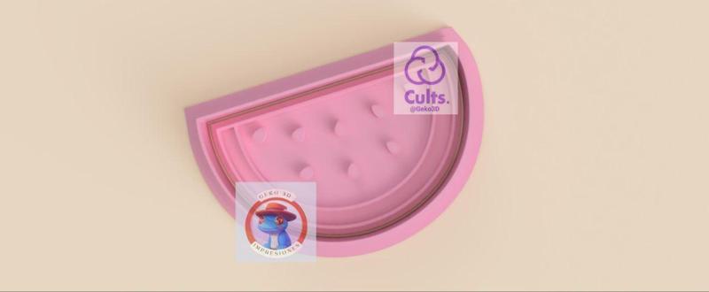 Watermelon cookie cutter (Watermelon cookie cutter)