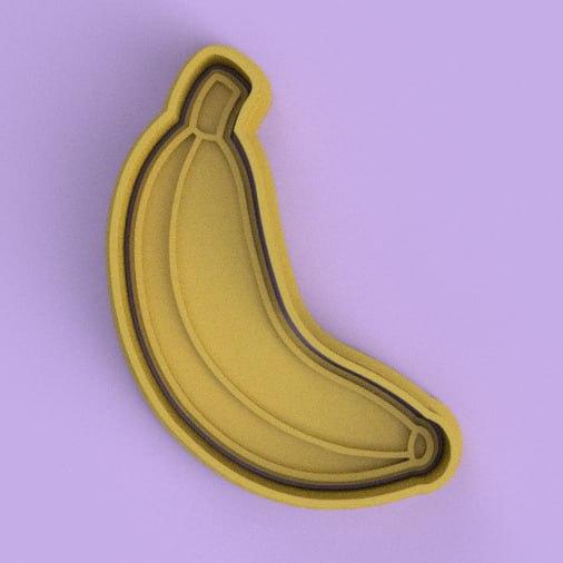 banana cutter + banana stamp / banana cutter + stamp
