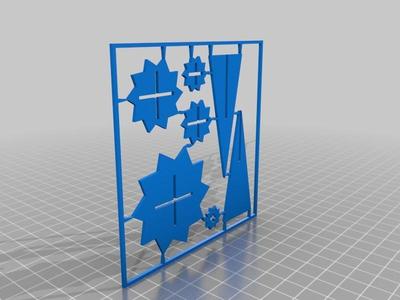 Christmas Tree 3D Puzzle Card