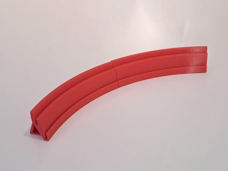 Extendable (double row) card holder