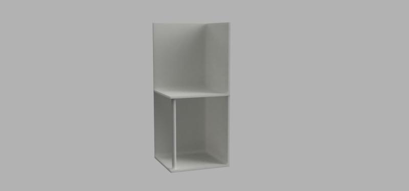 Stackable Bathroom Shelf (Parametric)