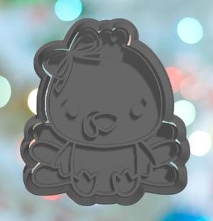 Thanksgiving Turkey With Ribbon Cookie Cutter