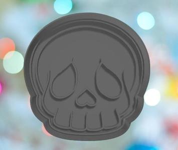 Halloween Skull Cookie Cutter