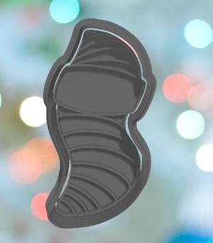 Halloween Worm Cookie Cutter