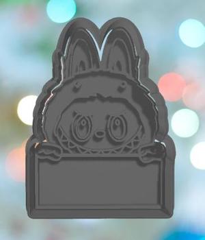 Labubu Plaque Cookie Cutter