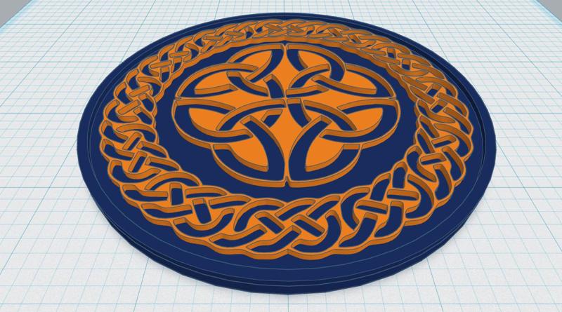 Celtic Mandala Coaster 2