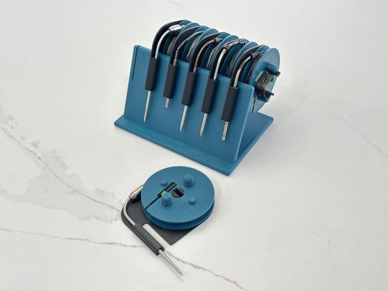 Storage stand for BBQ Probe Rotary Spool