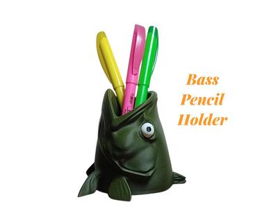 Bass Pencil Holder