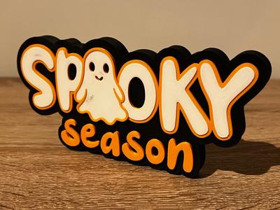 Spooky Season Halloween Sign