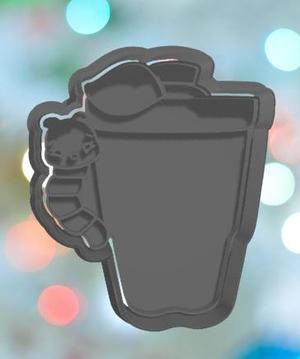 School Apple Stanley Mug Cookie Cutter
