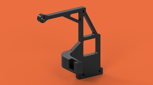 Bambu Spool Holder Remix (Filament guide and Rear Mount Combined)