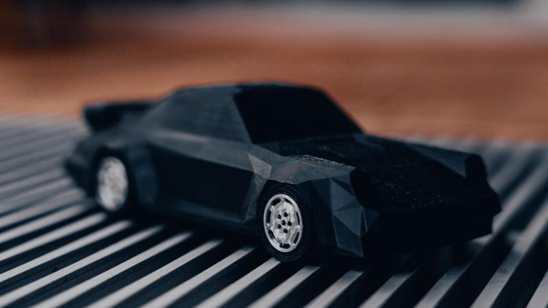 Porsche 928 "Manhole Cover" Rims for Low Poly Porsche