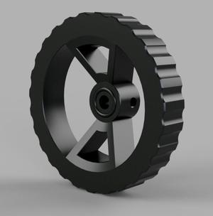 CNC Handwheel for 6.35mm Stepper Shaft