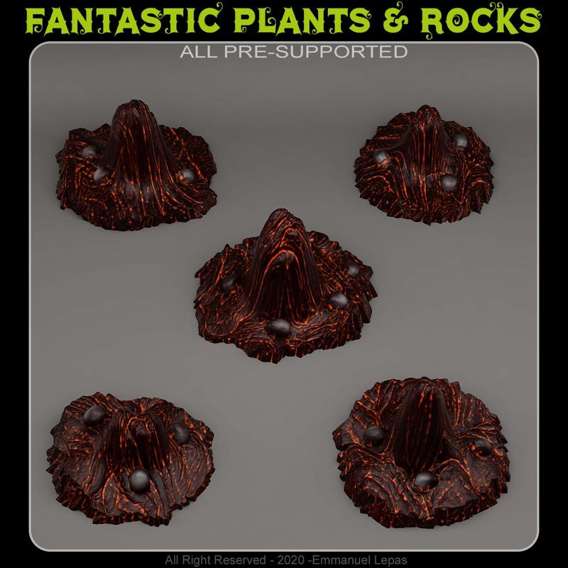 DEADLY LAVA STONES