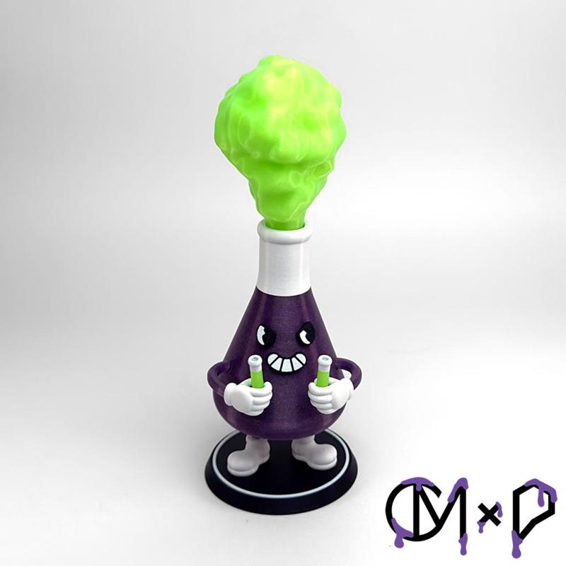 Science Flask Character