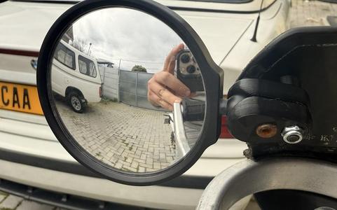 Fold Out Dirtbike/Dual Sport Mirror Mounts - For Barkbuster or Alternative