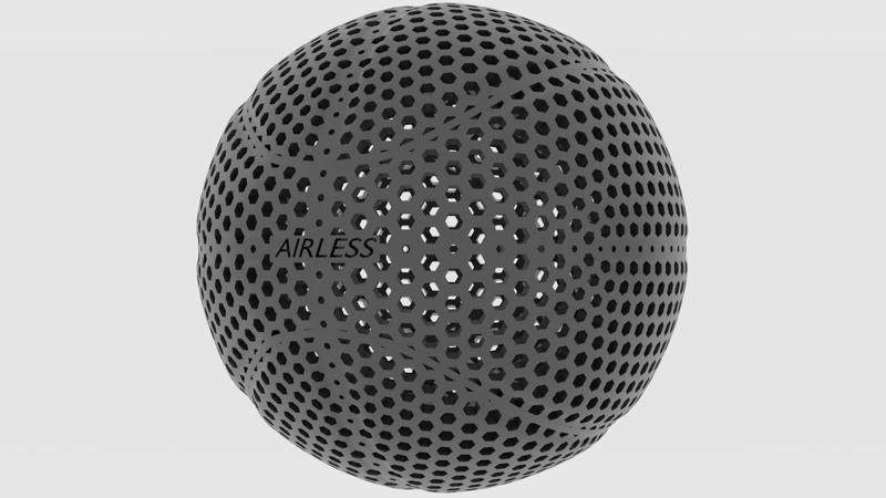 Airless Basketball Gen1 (Showcase Model)