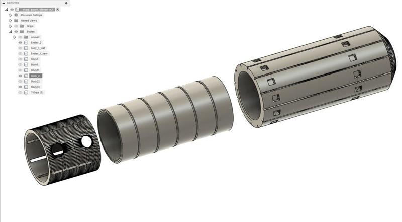 Mara Jade's Lightsaber for generic saber