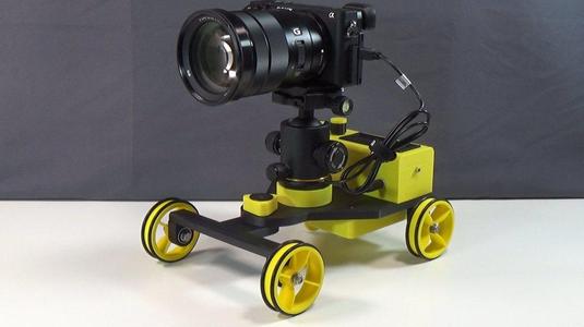 DIY selbstfahrender Kamera Dolly / self-driving Camera Dolly , motorized , Arduino controlled