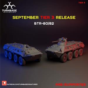 TurnBase Miniatures: Wargames - BTR-80/82